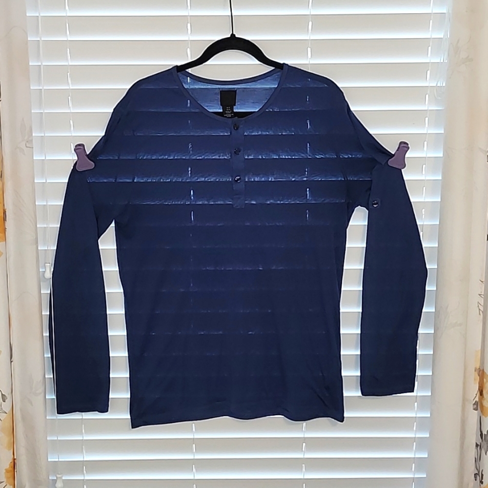 Indigo H&M lightweight henley